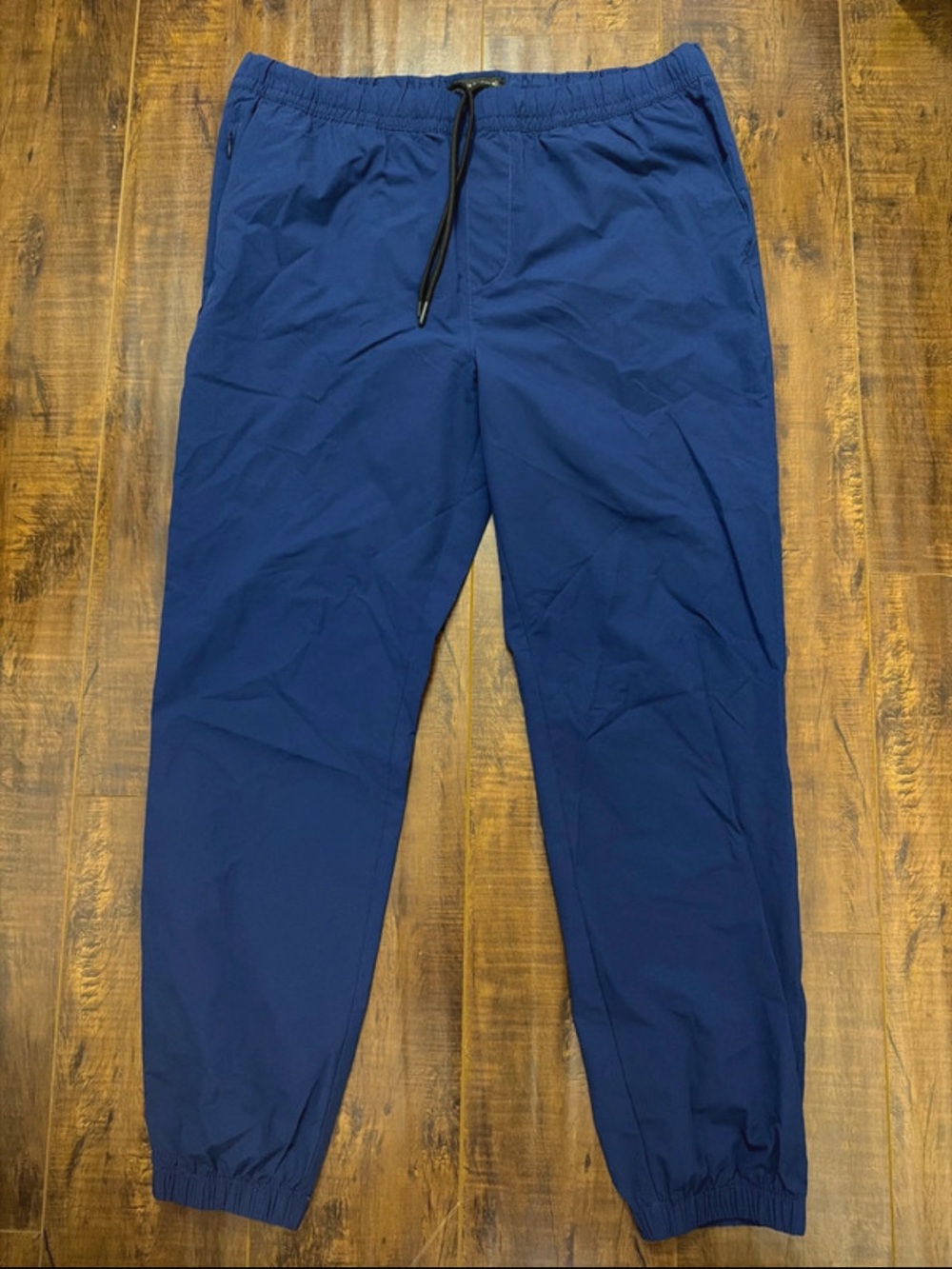 Banana Republic Men's Deep Blue Drawstring Joggers